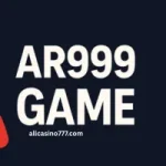 AR999 Game logo with gaming icons on a dark background.